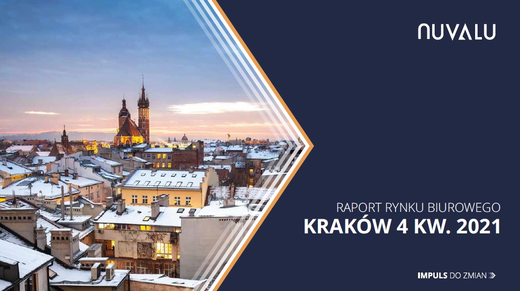 Raport Nuvalu nieruchomości biurowe Kraków 4Q 2021