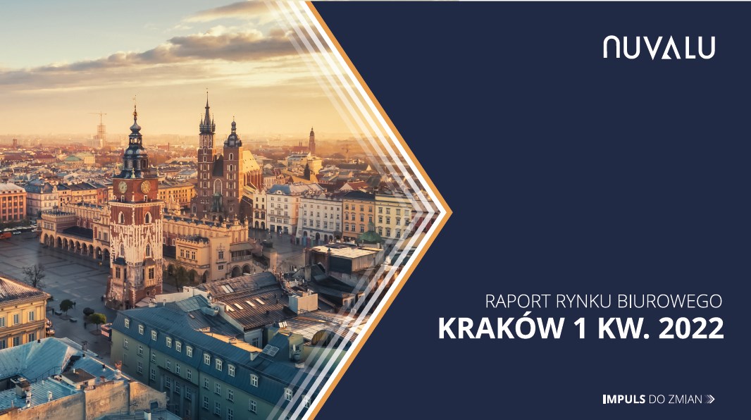 Raport Nuvalu nieruchomości biurowe Kraków 1Q 2022
