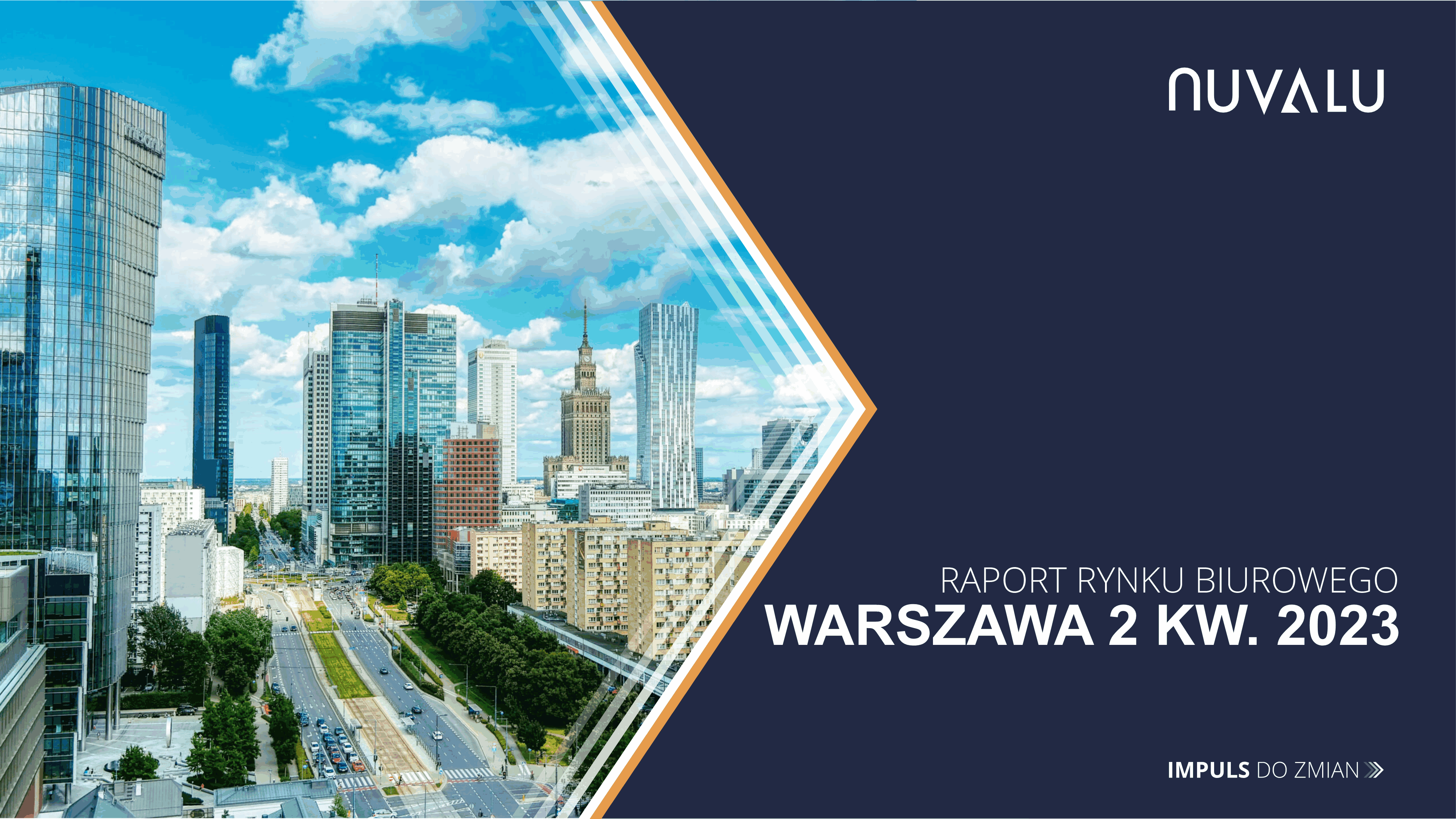 Raport Nuvalu nieruchomości biurowe Warszawa 2Q 2023