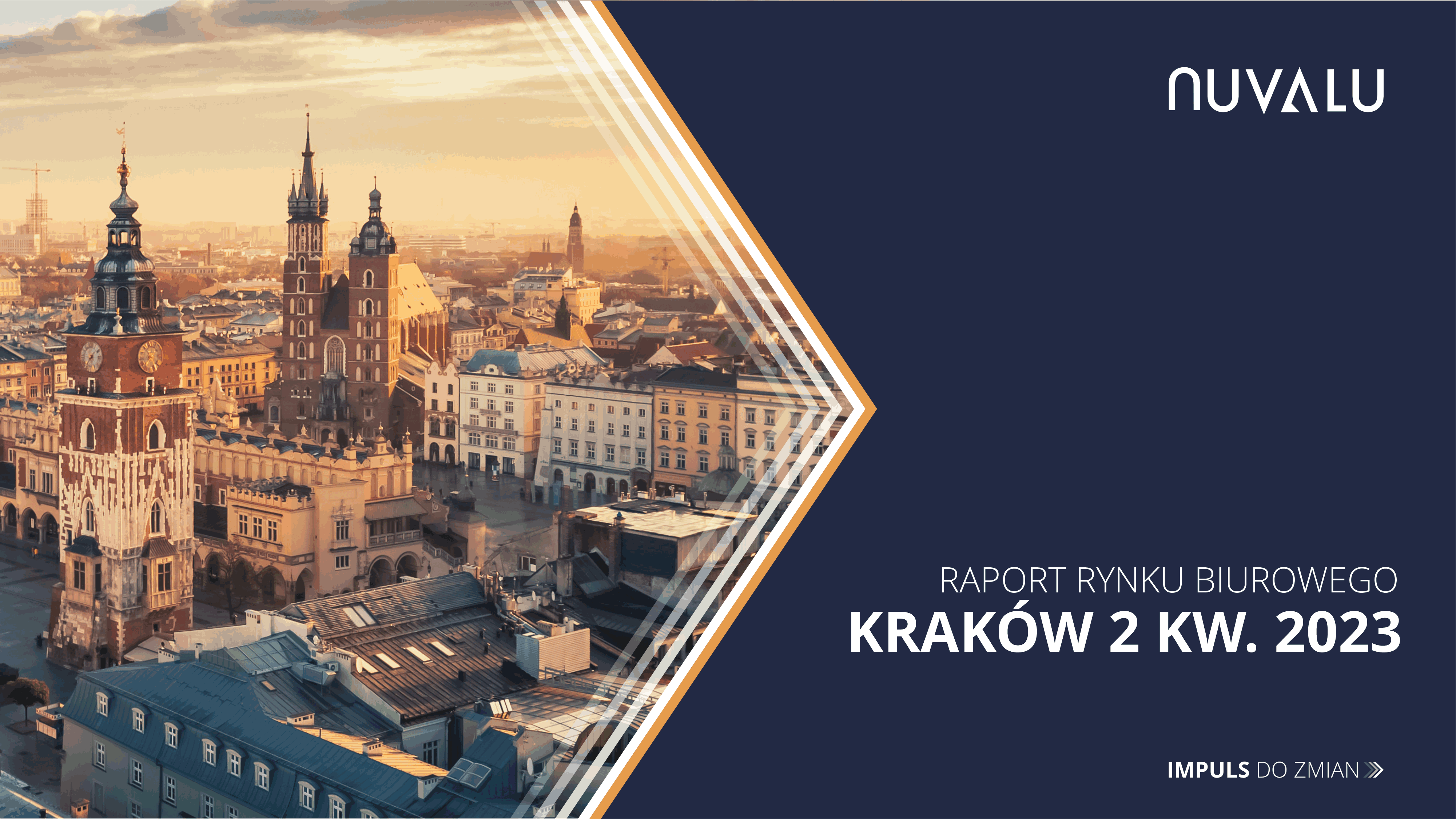 Raport Nuvalu nieruchomości biurowe Kraków 2Q 2023