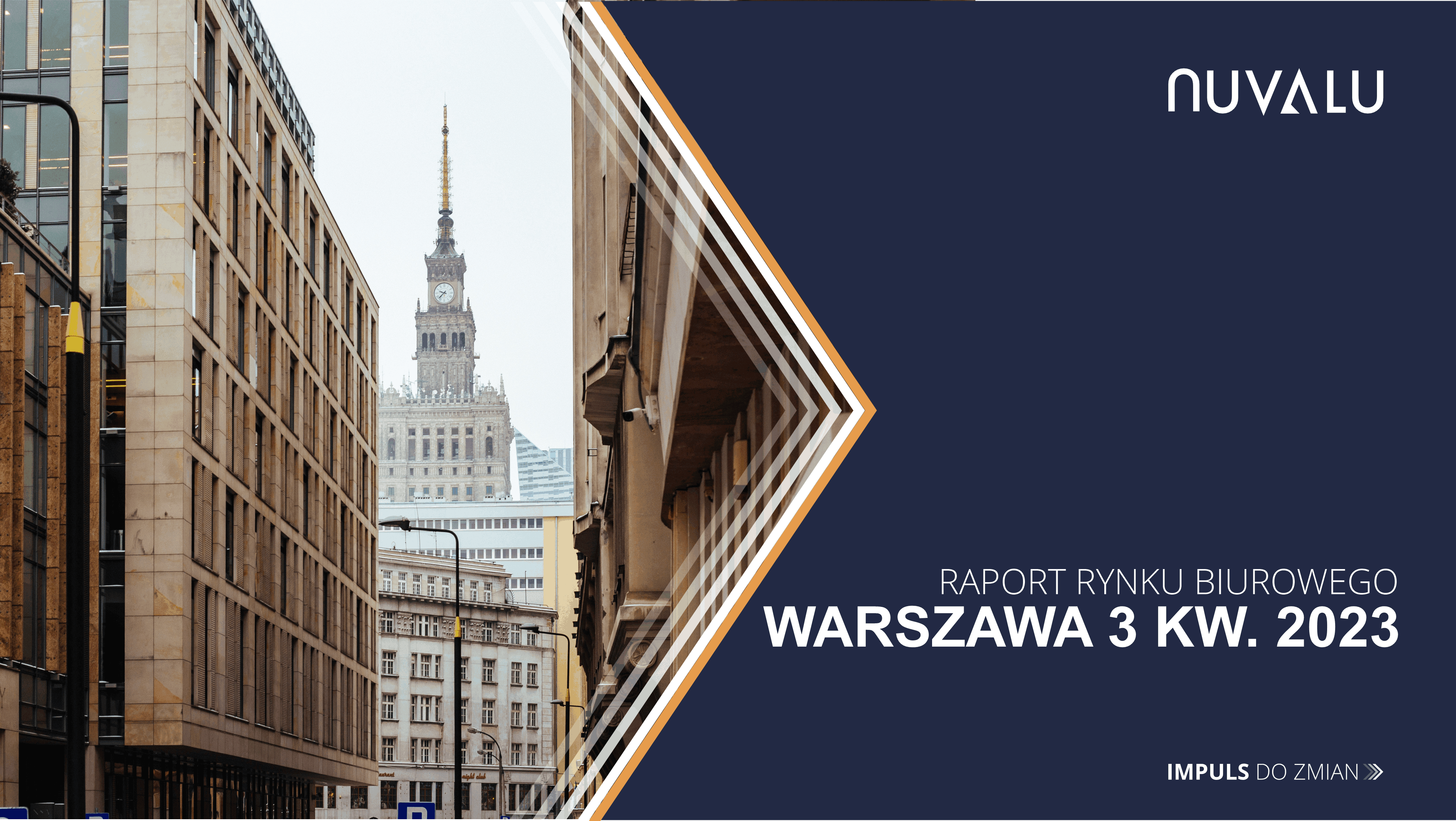 Raport Nuvalu nieruchomości biurowe Warszawa 3Q 2023